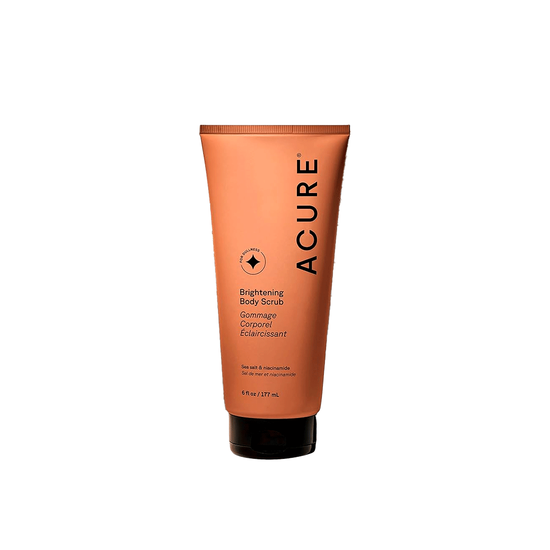 Acure Brightening Body Scrub 177ml Sea Salt Exfoliating Body Scrub