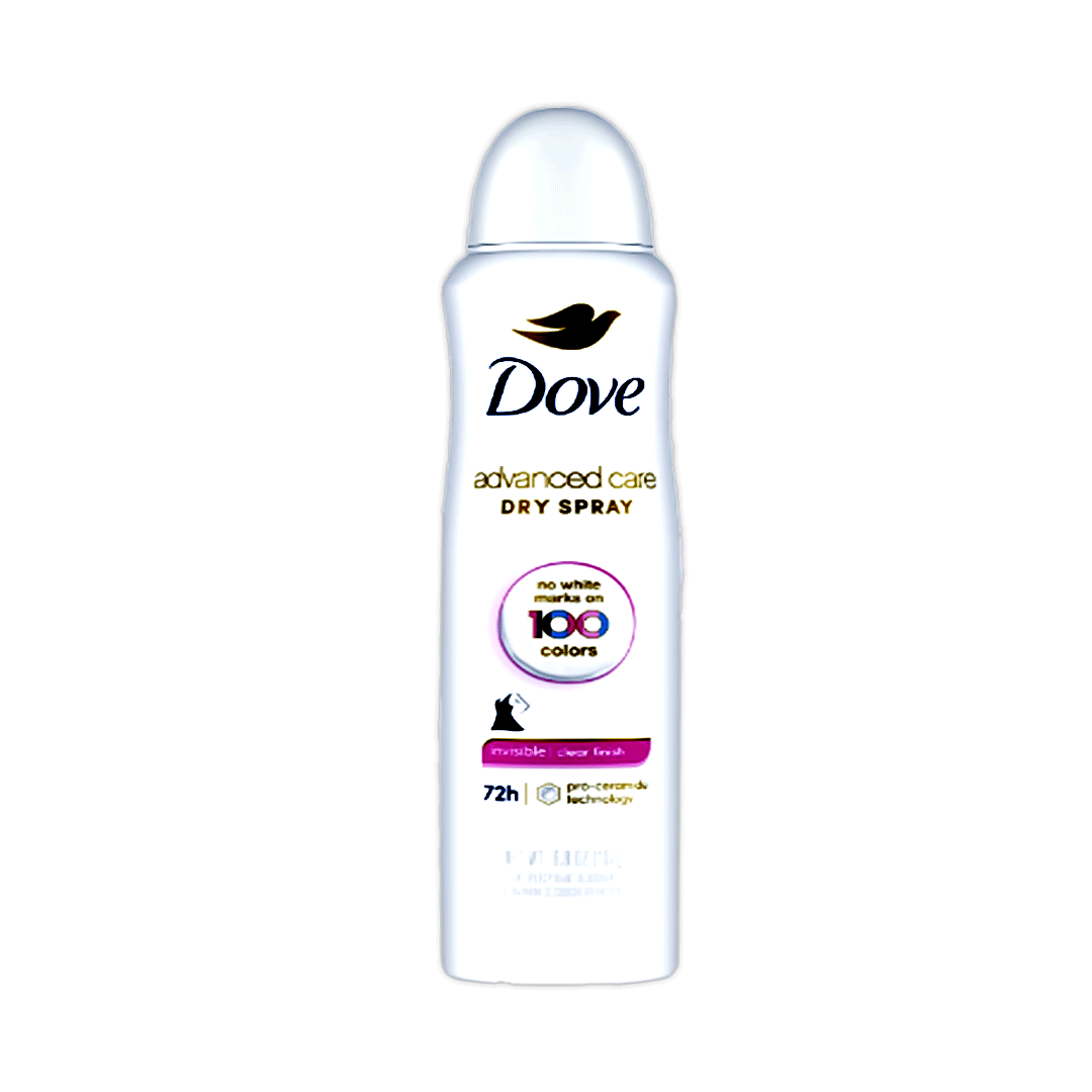 Dove Advanced Care Clear Finish Antiperspirant Dry Spray – 72H Invisible Protection