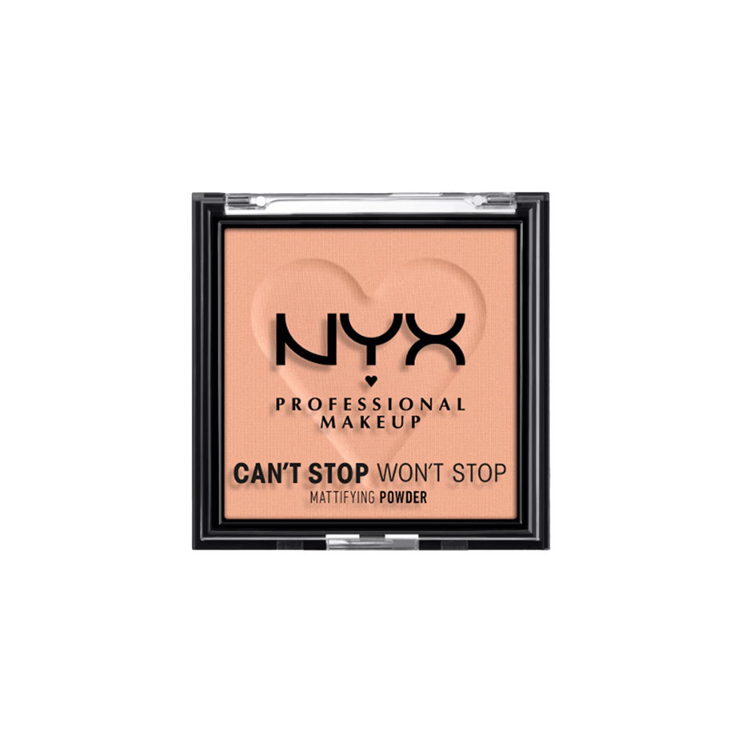 NYX Professional Makeup Can’t Stop Won’t Stop All Day Mattifying Powder - Brightening Peach