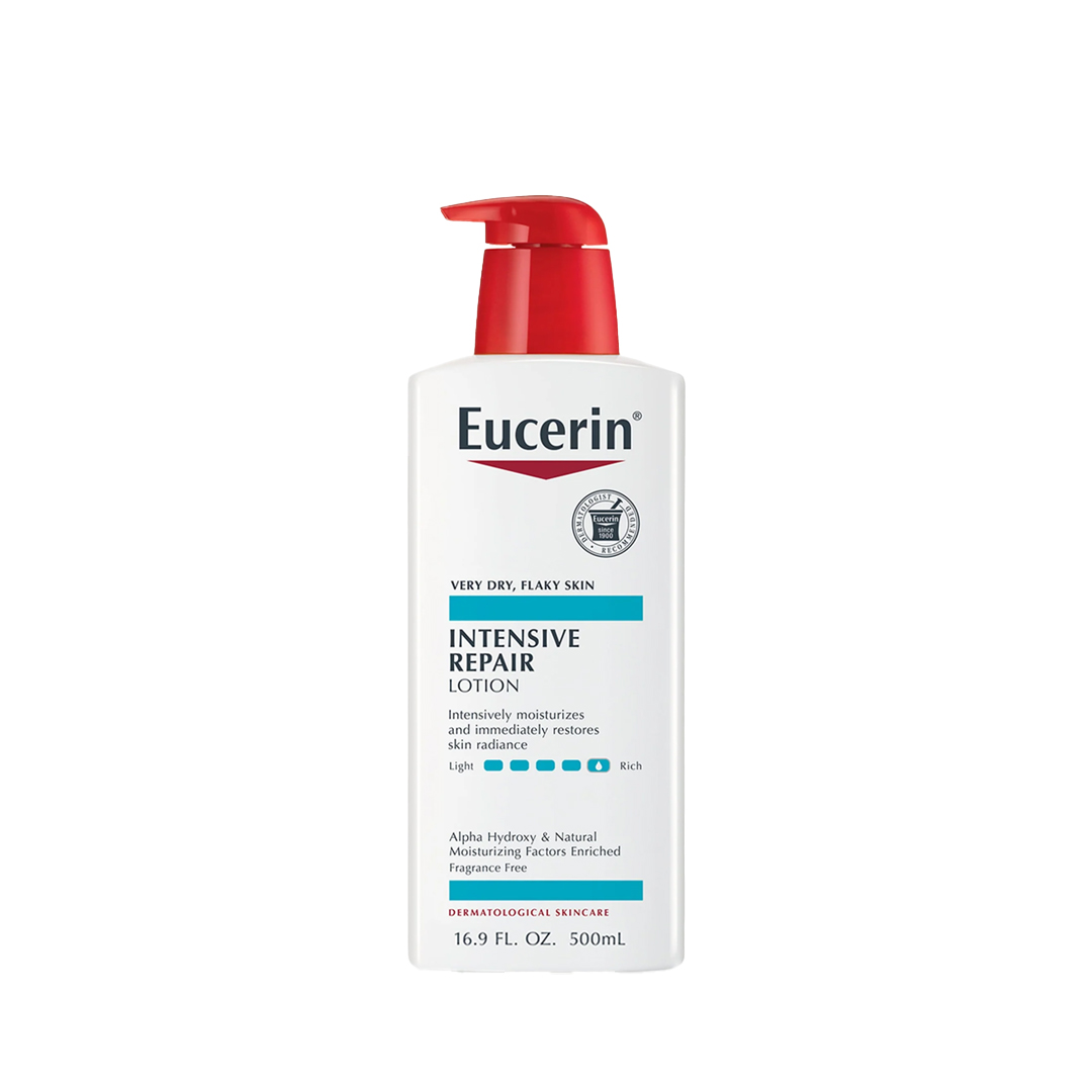 Eucerin Intensive Repair Lotion for Very Dry Skin – Fragrance Free Body Lotion 500ml